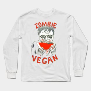 Vegan Zombie Long Sleeve T-Shirt